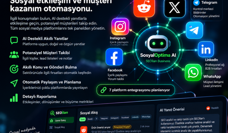 SosyalOptima AI: Yapay Zekâ Destekli Sosyal Medya Otomasyonu